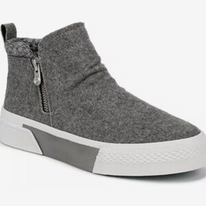 Blowfish Malibu Walkabout High-Top Sneaker Sz 7.5 EUC Grey Flannel
